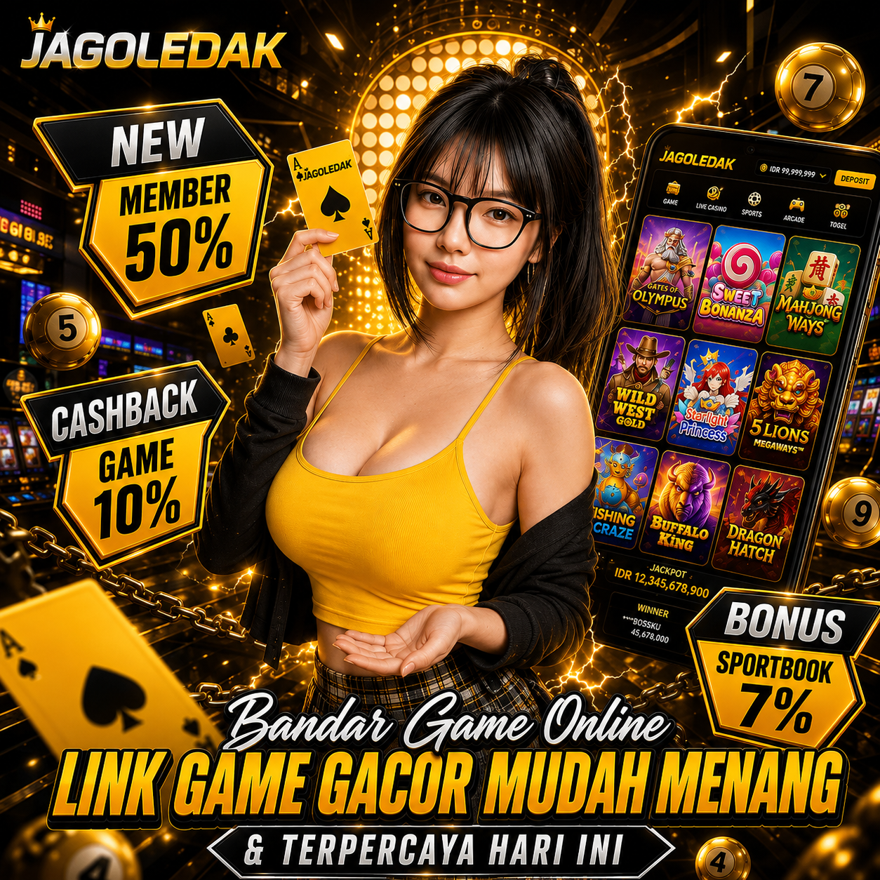 JAGOLEDAK game online banner 1